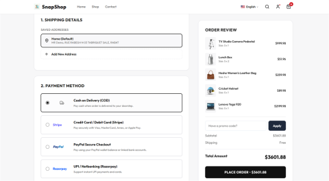 Full-Stack eCommerce Platform Source Code with Admin Dashboard & AI Translation 6
