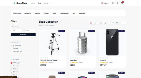 Full-Stack eCommerce Platform Source Code with Admin Dashboard & AI Translation 5