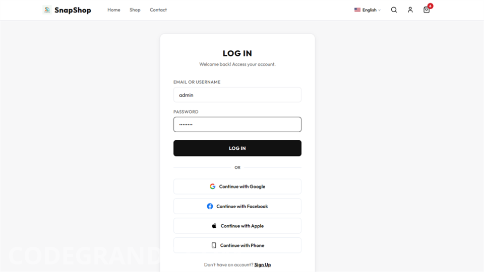 Full-Stack eCommerce Platform Source Code with Admin Dashboard & AI Translation
