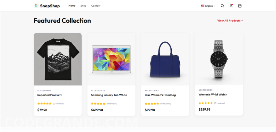 Full-Stack eCommerce Platform Source Code with Admin Dashboard & AI Translation